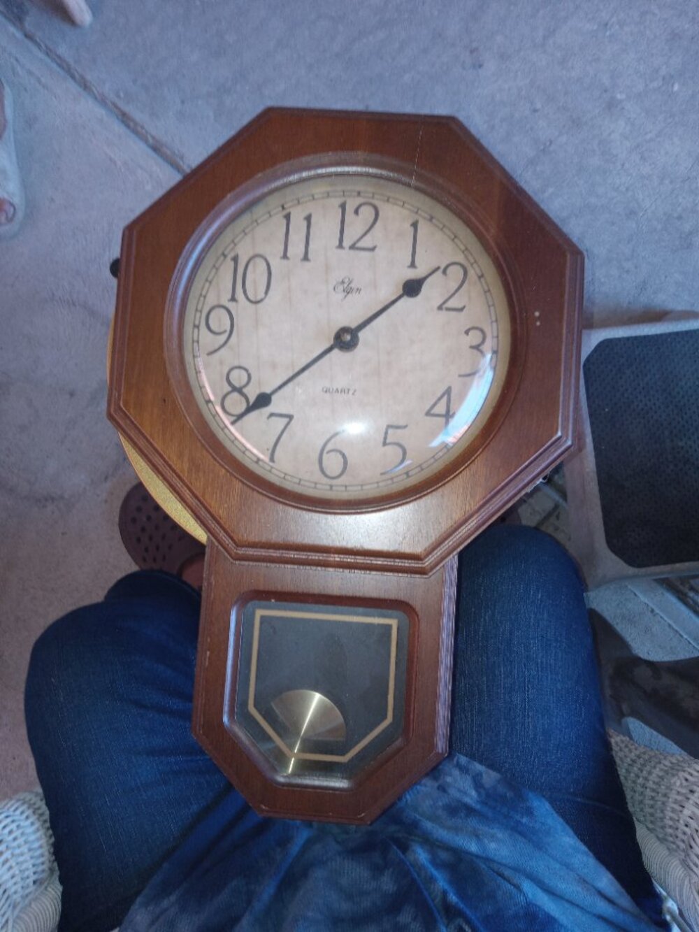 Vintage Elgin clock